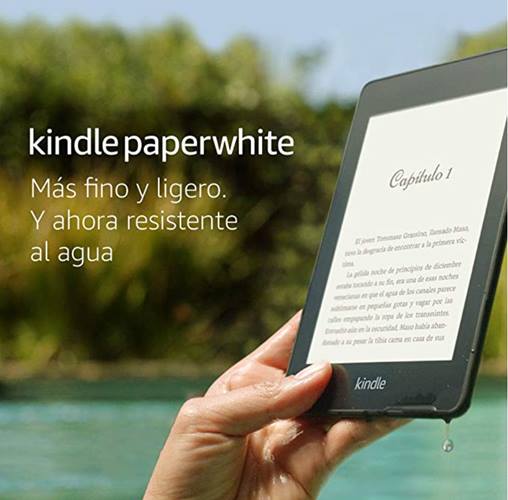 Kindle paperhite resistente al agua post 