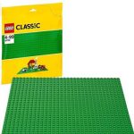 base verde construcción LEGO
