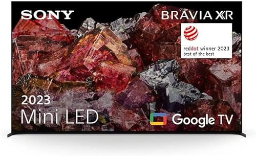 Sony Bravia XR-75X95L, 75 Pulgadas, TV Mini LED 4K HDR, Smart Google TV, Funciones Eco, Óptimo para PlayStation5, Bravia Core, Marco de Aluminio